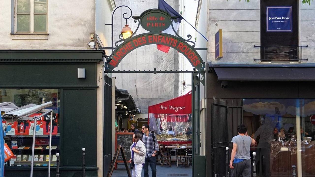 Le studio des enfants rouges Apartamento París Exterior foto